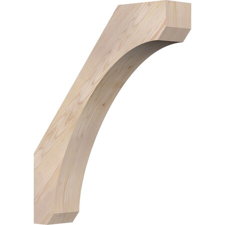 Ekena Millwork 5 1/2"W x 26"D x 32"H Legacy Smooth Knee Brace, Douglas Fir BRC06X26X32LEC00SDF